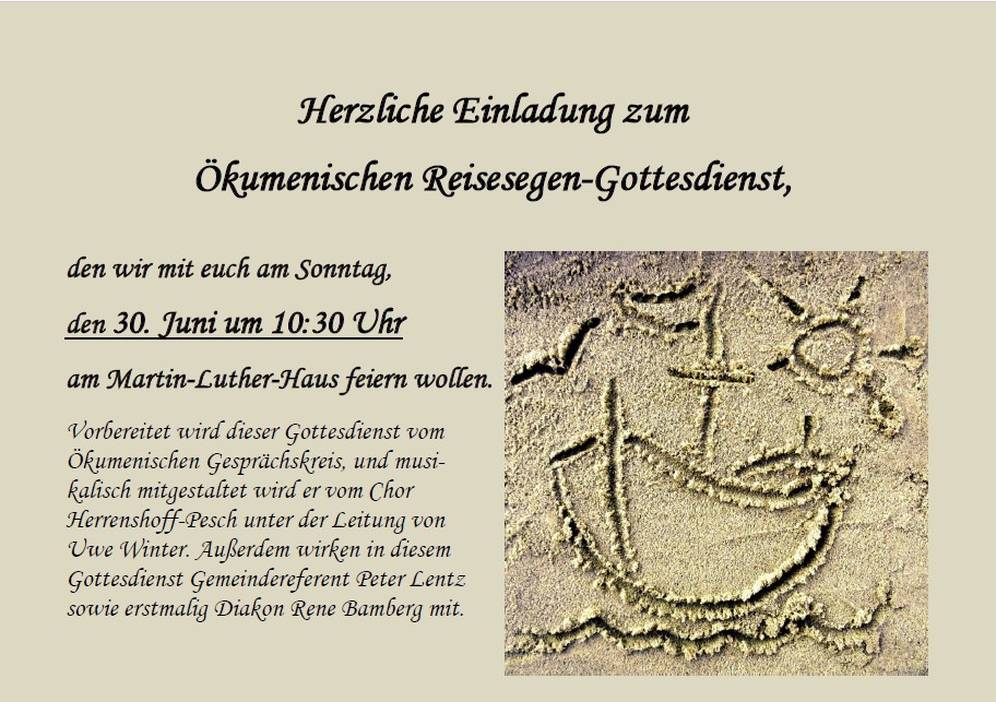 Ökum. Reisesegengottesdienst 2024 (c) Chr. Hoffmann