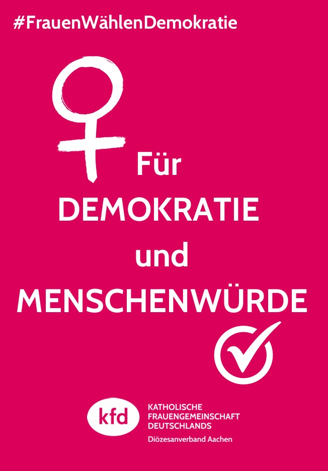 FrauenwählenDemokratie (c) kfd Aachen