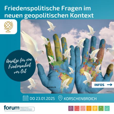 Vortrag: Friedenspolische Fragen (c) Kath. Forum MG